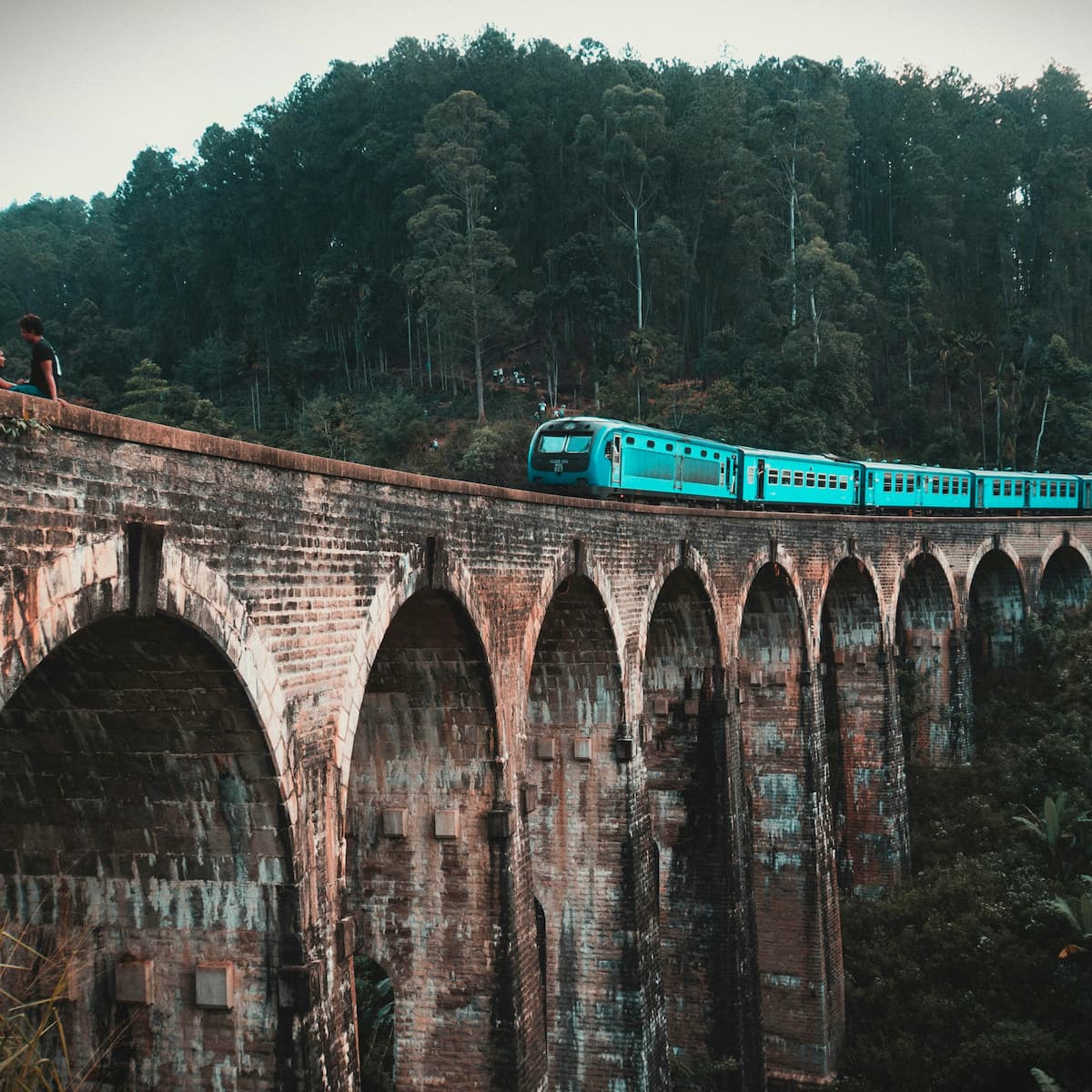 Nine arch bridge in Sri Lanka